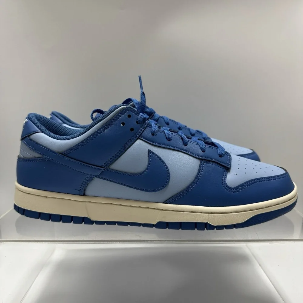 Nike Dunk Low Retro Psychic Blue Star Blue Sail Shoes HF5441-400 Men's Size 13